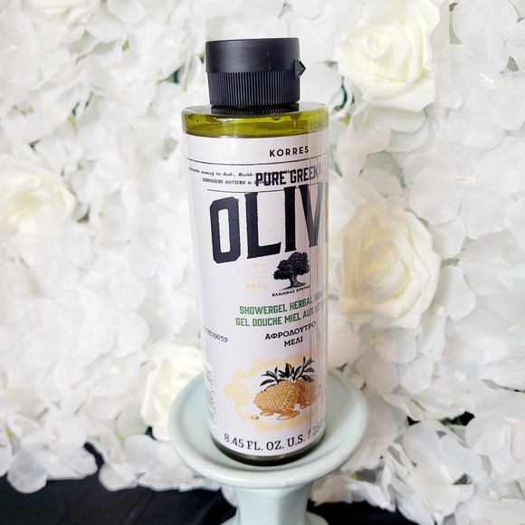 Korres Pure Greek Olive Shower Gel IN Herbal Honey - Picture 4 of 5